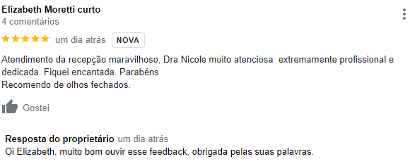 Avaliação Dra Nicole Cotrim Godoy - Endócrino Pediatra