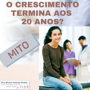 Crescimento não termina aos 20 anos. Baixa Estatura