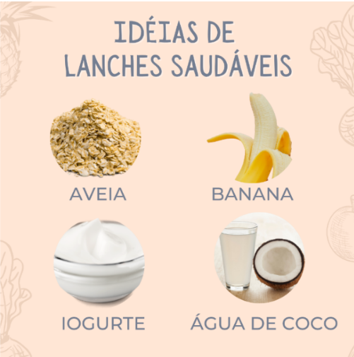 Alimentação Saudável - idéias lanches saudáveis