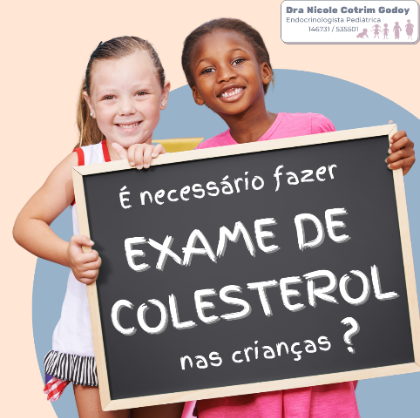 Colesterol nas crianças