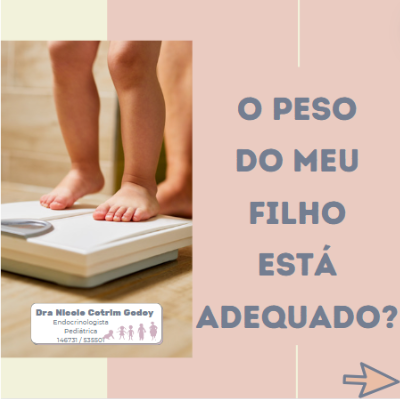 Peso de Crianças e Adolecentes